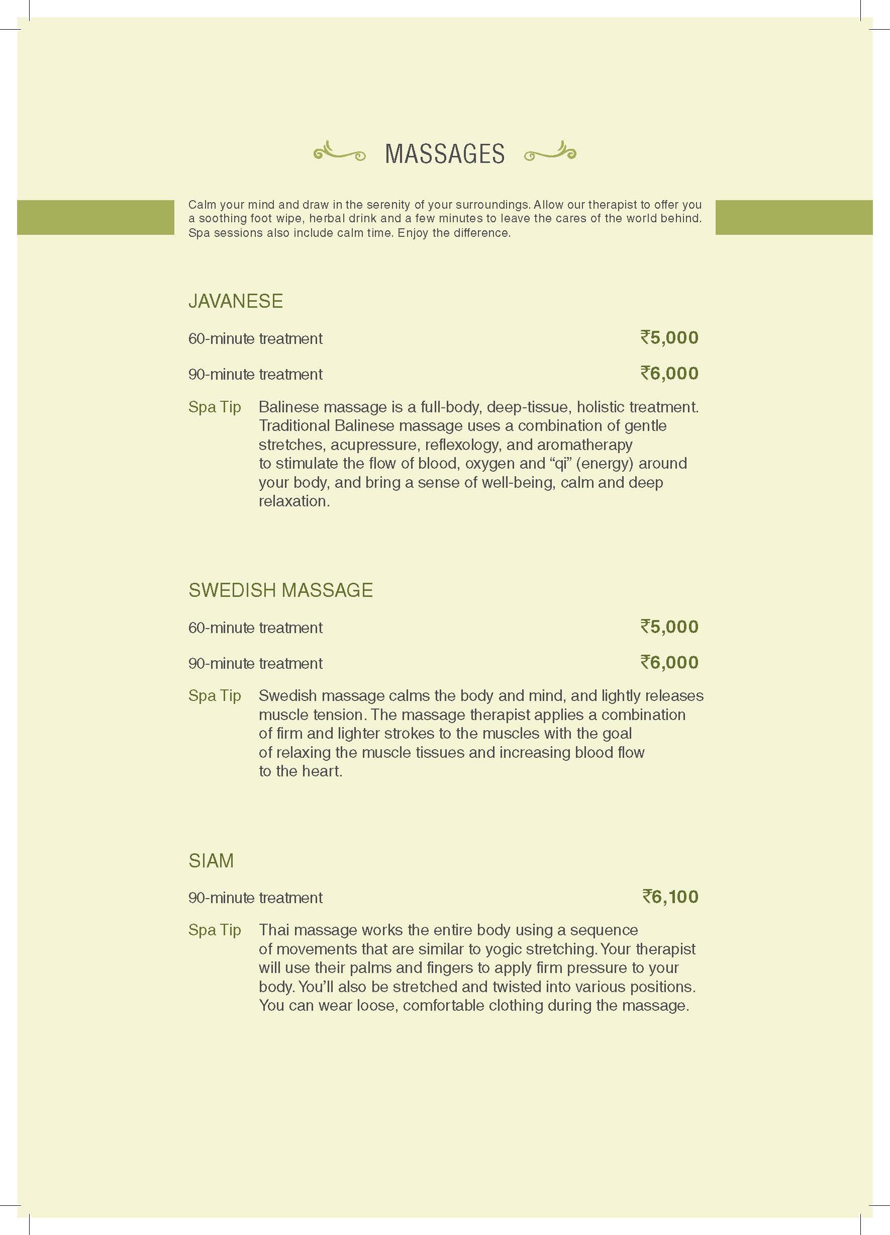 golkonda-resorts-spa-menu