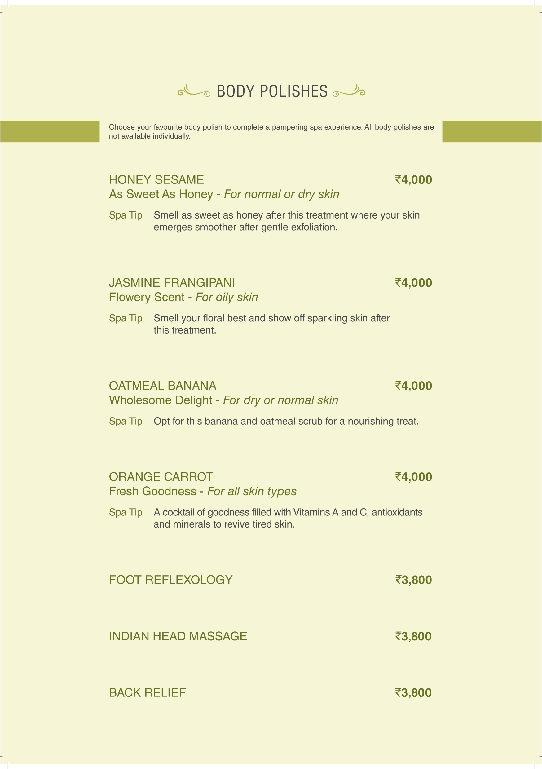 golkonda-resorts-spa-menu
